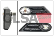 Blinkleuchte vorne rechts seitlicher Einbau AIC 72146