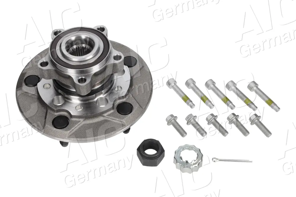Radlagersatz Vorderachse links Vorderachse rechts AIC 73492