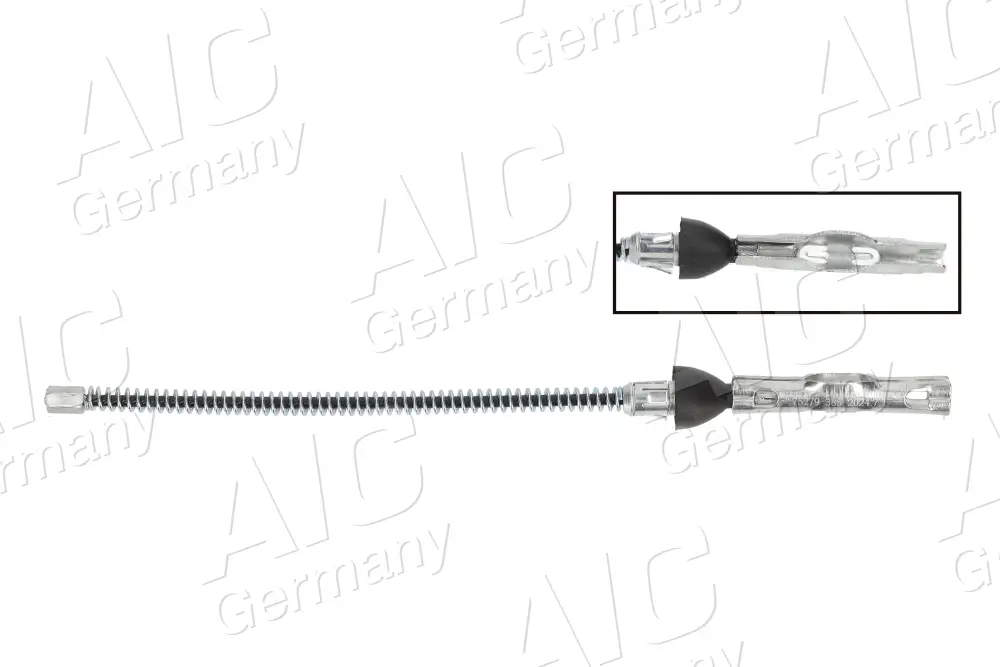 Seilzug, Feststellbremse hinten links hinten rechts AIC 75279