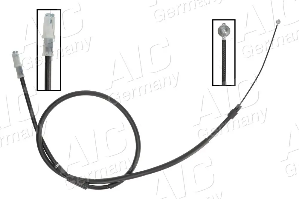 Seilzug, Feststellbremse hinten links hinten rechts AIC 75311
