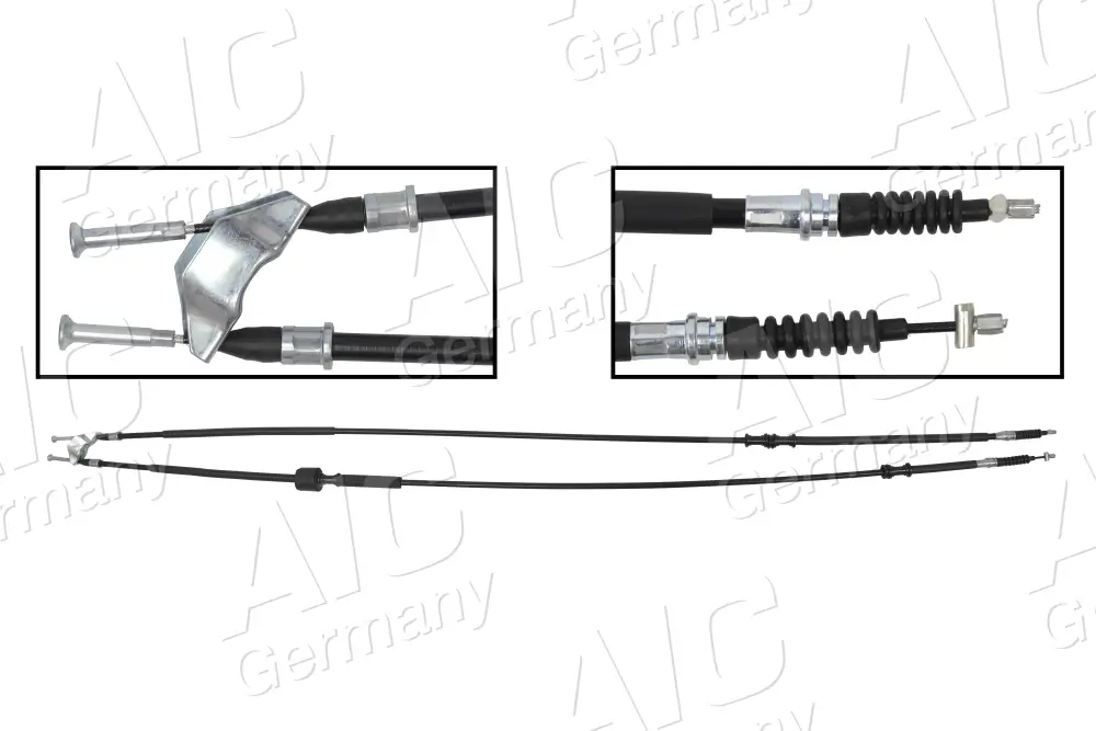 Seilzug, Feststellbremse hinten links hinten rechts AIC 75314