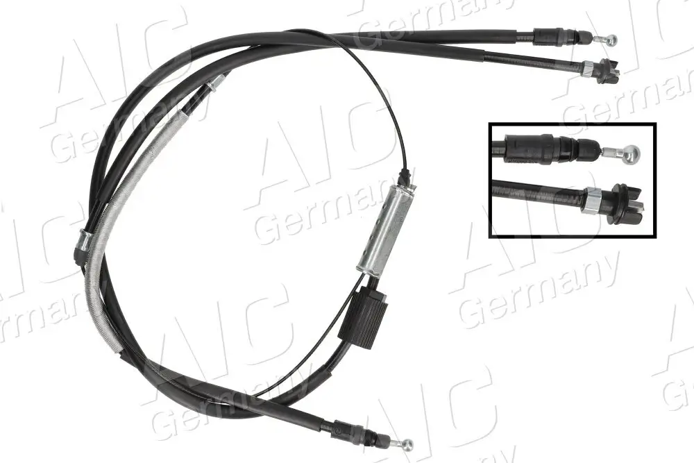 Seilzug, Feststellbremse hinten links hinten rechts AIC 75319