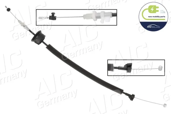 Seilzug, Türentriegelung Vorderachse links Vorderachse rechts innen AIC 75476 Bild Seilzug, Türentriegelung Vorderachse links Vorderachse rechts innen AIC 75476