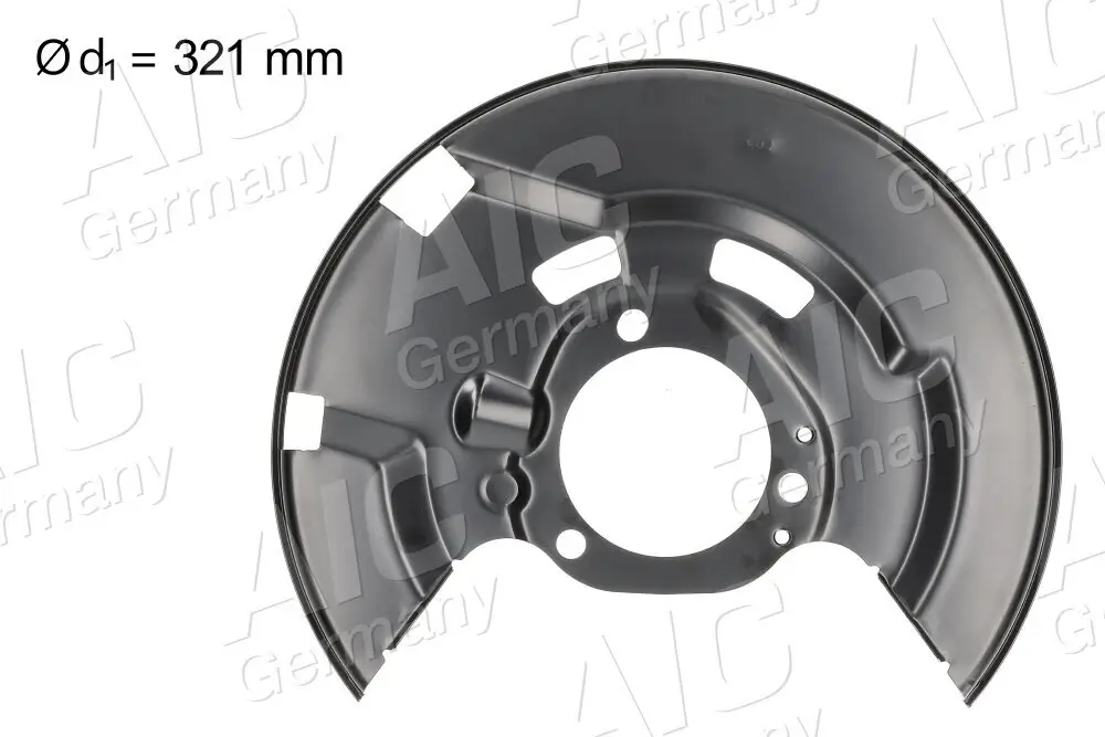 Spritzblech, Bremsscheibe Vorderachse links AIC 75597