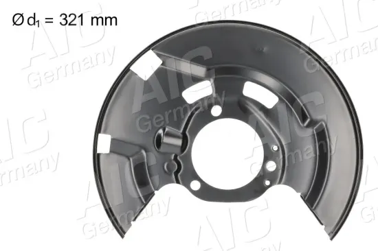 Spritzblech, Bremsscheibe Vorderachse links AIC 75597 Bild Spritzblech, Bremsscheibe Vorderachse links AIC 75597