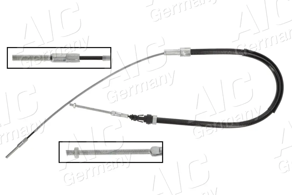 Seilzug, Feststellbremse hinten links hinten rechts AIC 76016