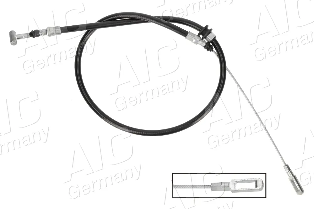 Seilzug, Feststellbremse hinten links hinten rechts AIC 76020