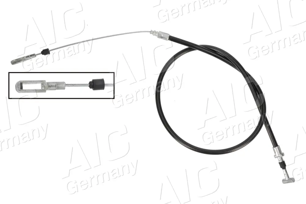 Seilzug, Feststellbremse hinten links hinten rechts AIC 76049