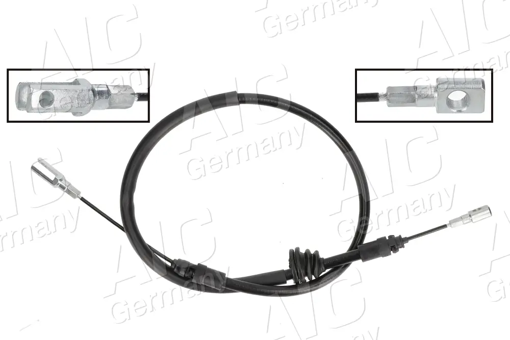 Seilzug, Feststellbremse hinten links hinten rechts AIC 76050