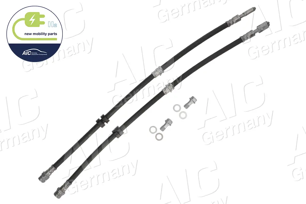 Bremsschlauchsatz Vorderachse links Vorderachse rechts AIC 76078Set