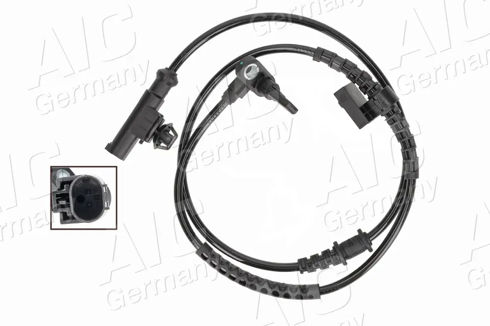 Sensor, Raddrehzahl Vorderachse links Vorderachse rechts AIC 76193