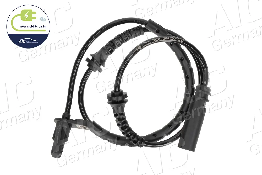 Sensor, Raddrehzahl Vorderachse links Vorderachse rechts AIC 76201