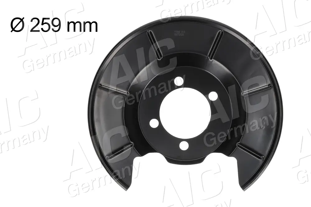 Spritzblech, Bremsscheibe Hinterachse links AIC 77299