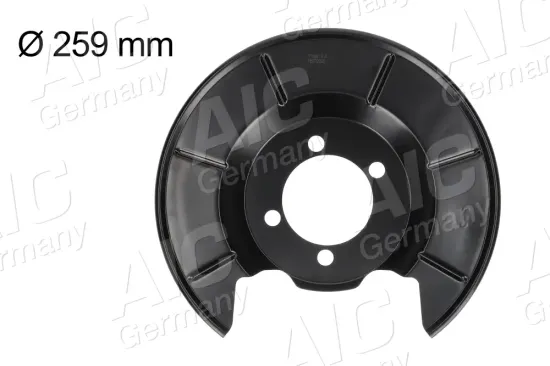 Spritzblech, Bremsscheibe Hinterachse links AIC 77299 Bild Spritzblech, Bremsscheibe Hinterachse links AIC 77299