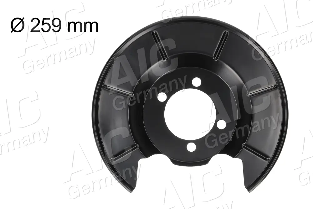 Spritzblech, Bremsscheibe Hinterachse rechts AIC 77300