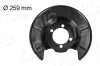 Spritzblech, Bremsscheibe Hinterachse rechts AIC 77300 Bild Spritzblech, Bremsscheibe Hinterachse rechts AIC 77300