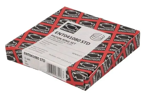 Kolbenringsatz ENGITECH ENT041080 STD