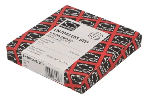 Kolbenringsatz ENGITECH ENT041105 STD