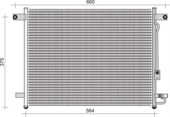 Kondensator, Klimaanlage MTR 12133766