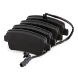 Bremsbelagsatz, Scheibenbremse Hinterachse MTR 12157547