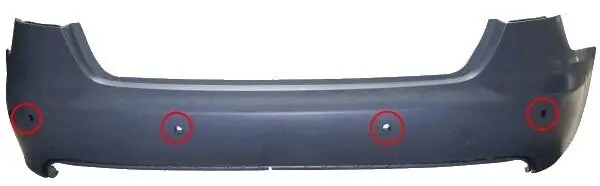 Stoßfänger hinten MTR 12164996