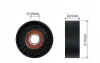 Spannrolle, Keilrippenriemen MTR 12166006