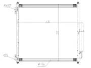 Kondensator, Klimaanlage MTR 13054389