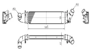 Ladeluftkühler MTR 13054391