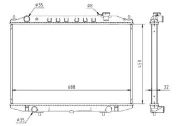 Kühler, Motorkühlung MTR 13054405