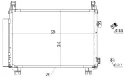 Kondensator, Klimaanlage MTR 13054552
