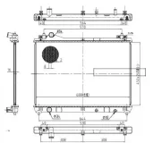 Kühler, Motorkühlung MTR 13054566