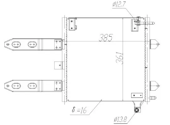 Kondensator, Klimaanlage MTR 13054575 Bild Kondensator, Klimaanlage MTR 13054575