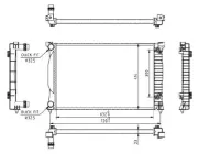 Kühler, Motorkühlung MTR 13054589