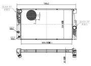 Kühler, Motorkühlung MTR 13054592