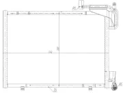 Kondensator, Klimaanlage MTR 13054607