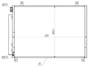 Kondensator, Klimaanlage MTR 13054689