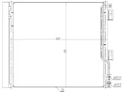 Kondensator, Klimaanlage MTR 13054732