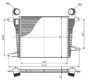 Ladeluftkühler MTR 13054737