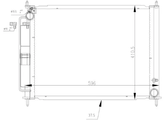 Kühlmodul MTR 13054784