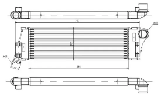 Ladeluftkühler MTR 13054797 Bild Ladeluftkühler MTR 13054797