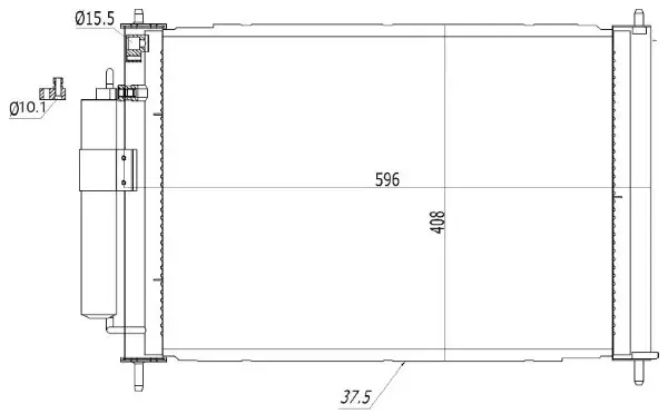 Kühlmodul MTR 13054836