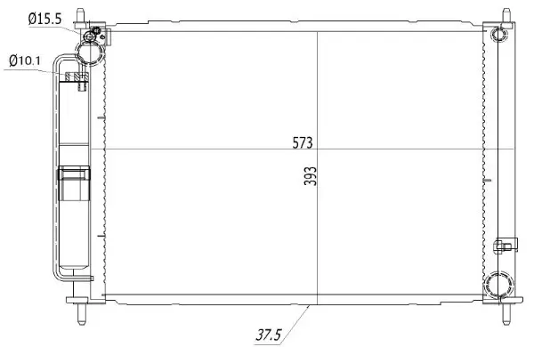 Kühlmodul MTR 13054837