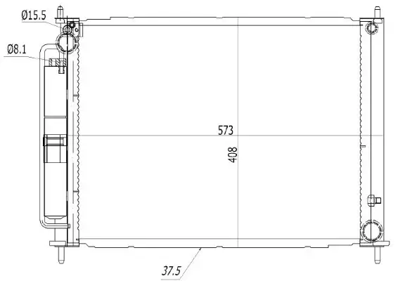 Kühlmodul MTR 13054869