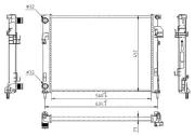 Kühler, Motorkühlung MTR 30072098