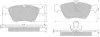 Bremsbelagsatz, Scheibenbremse Vorderachse MTR MT530