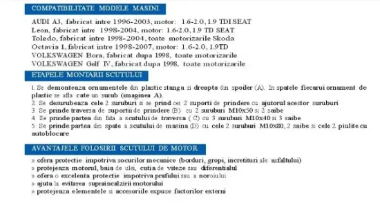 Motor-/Unterfahrschutz vorne MTR MT012 Bild Motor-/Unterfahrschutz vorne MTR MT012