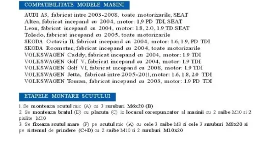 Motor-/Unterfahrschutz vorne MTR MT013 Bild Motor-/Unterfahrschutz vorne MTR MT013