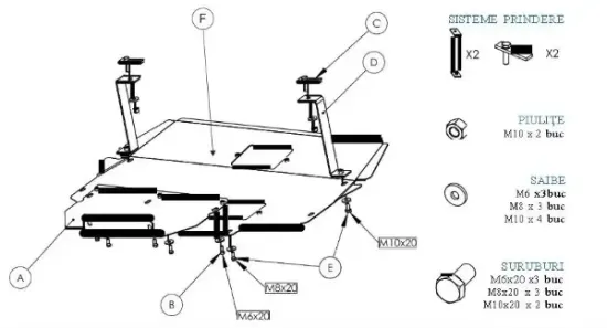 Motor-/Unterfahrschutz vorne MTR MT013 Bild Motor-/Unterfahrschutz vorne MTR MT013