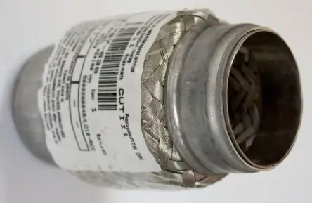 Wellrohr, Abgasanlage MTR MT378 Bild Wellrohr, Abgasanlage MTR MT378