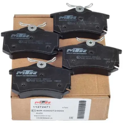 Bremsbelagsatz, Scheibenbremse Hinterachse MTR MT444 Bild Bremsbelagsatz, Scheibenbremse Hinterachse MTR MT444